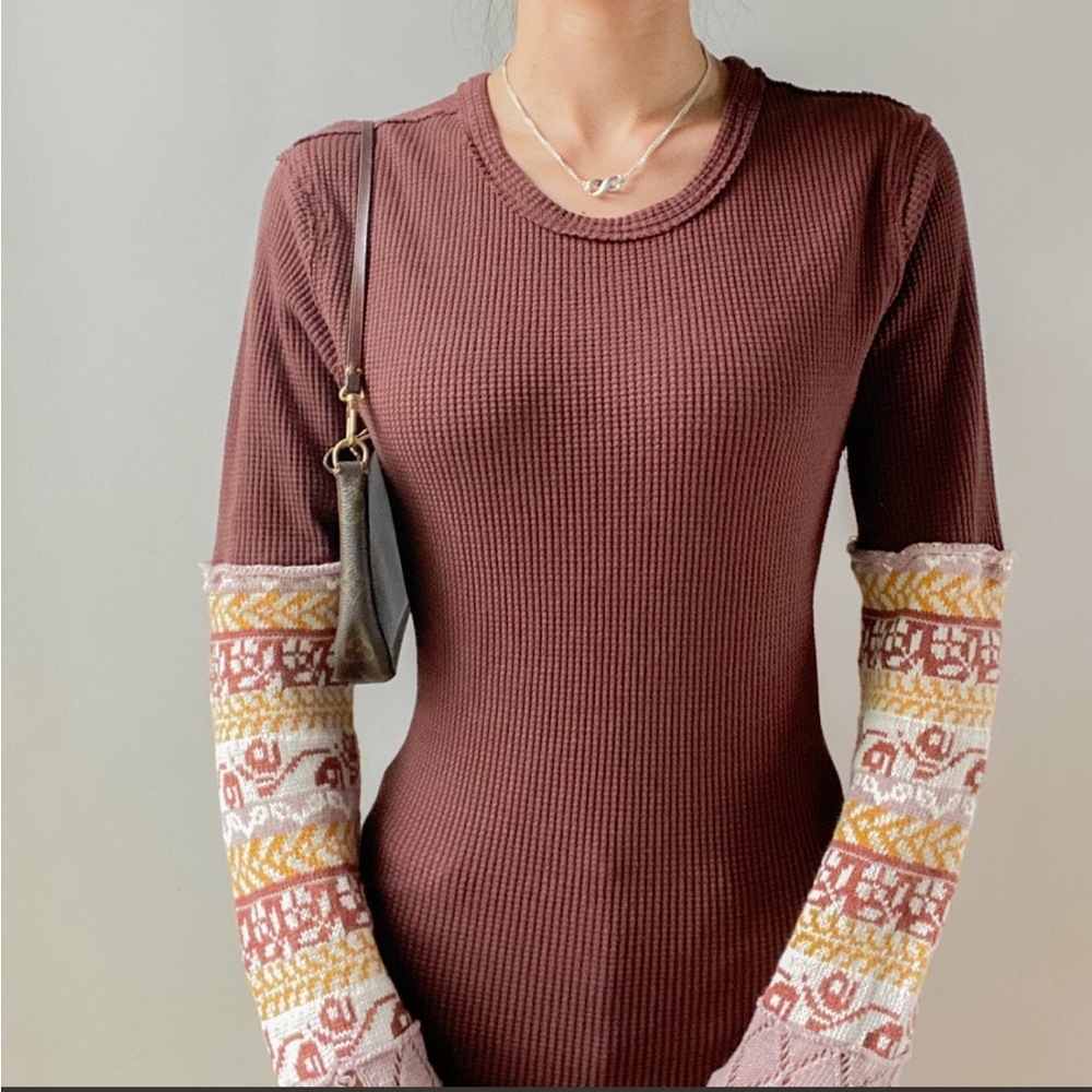 NWOT Free People We The Free All In Cuff Top Size XS